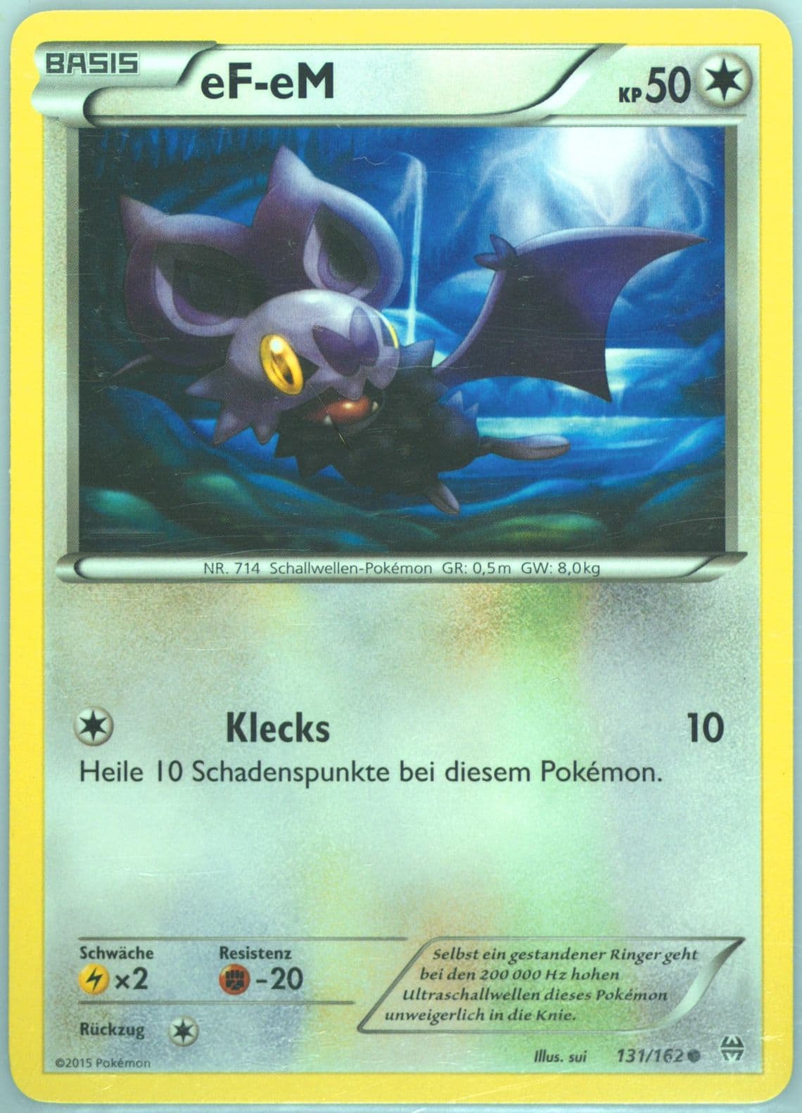 EF-EM German (131) 2015 Pokemon XY Breakthrough