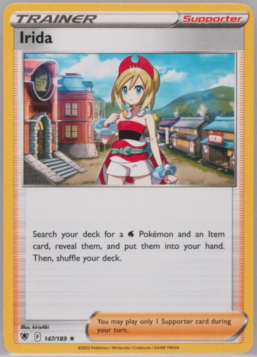 Irida Build & Battle Box (147) 2022 Pokemon Sword & Shield Astral Radiance