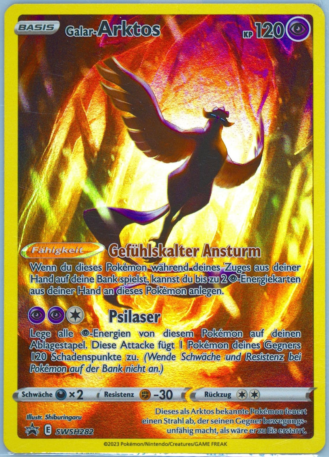 Galar-Arktos Crown Zenith Tin-German (282) 2023 Pokemon Swsh Black Star Promo