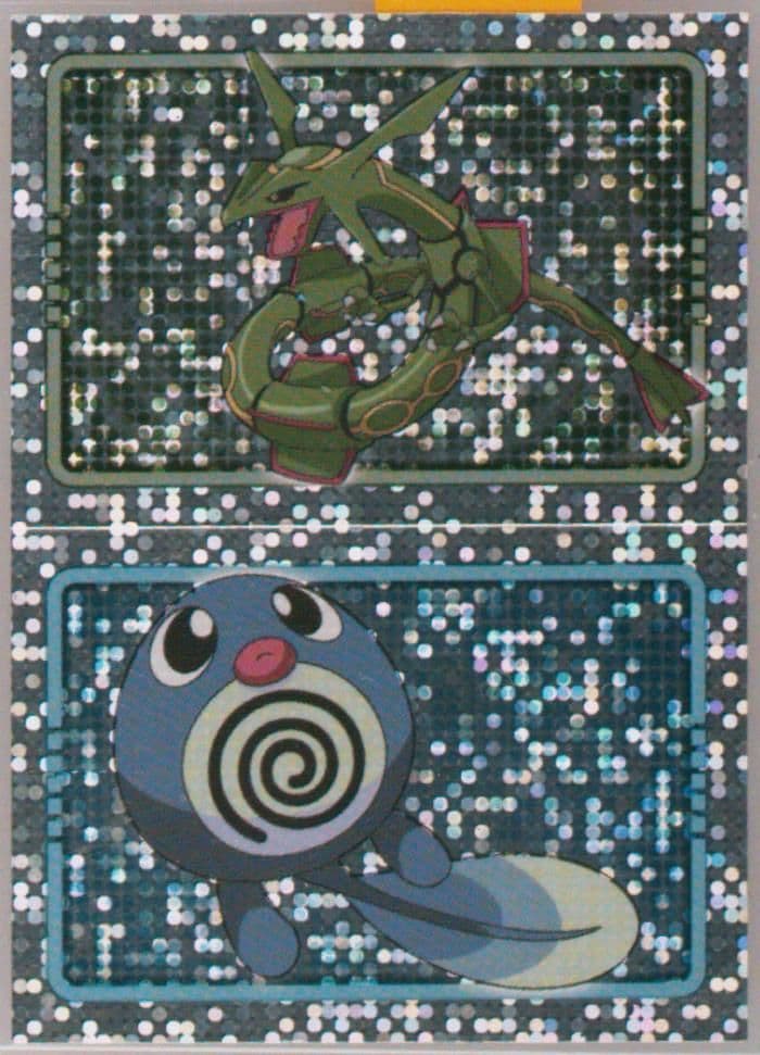 Poliwag/Rayquaza () 2005 Merlin Pokemon Ultimate Stickers