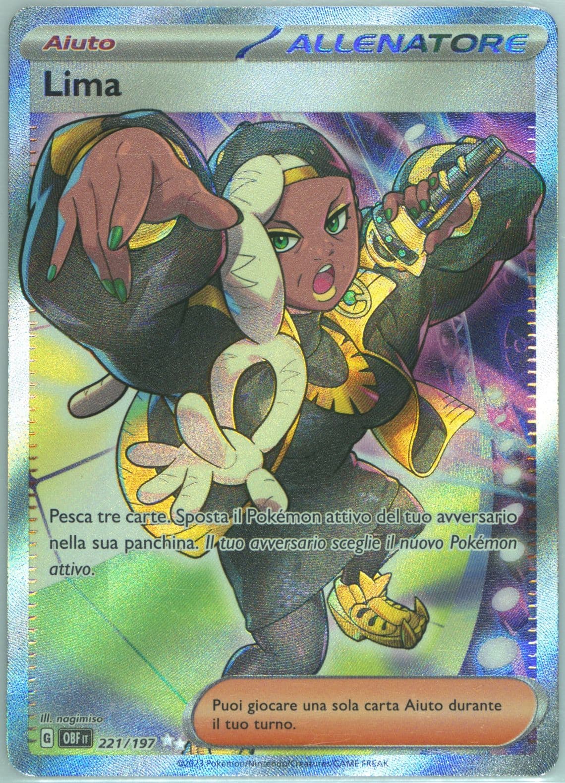 Ryme Ultra Rare (221) 2023 Pokemon Italian Obf It-Obsidian Flames