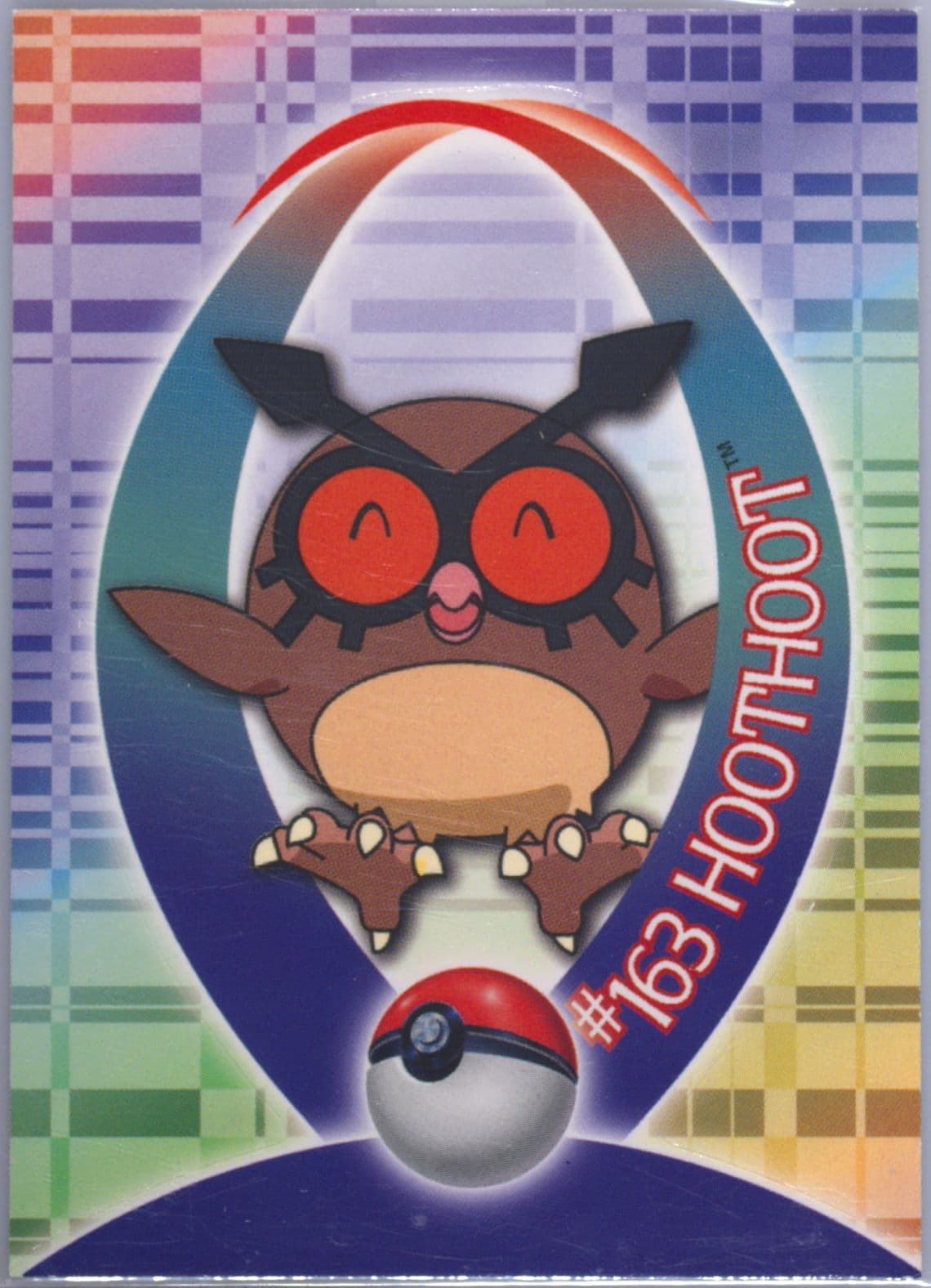 Hoothoot (12) 2001 Topps Pokemon Johto Series 1 Sticker Cards