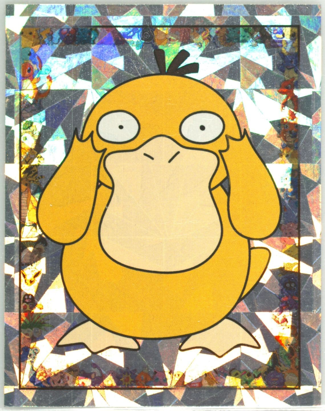 Psyduck-Prism Cracked Ice (S10) 1999 Merlin Pokemon