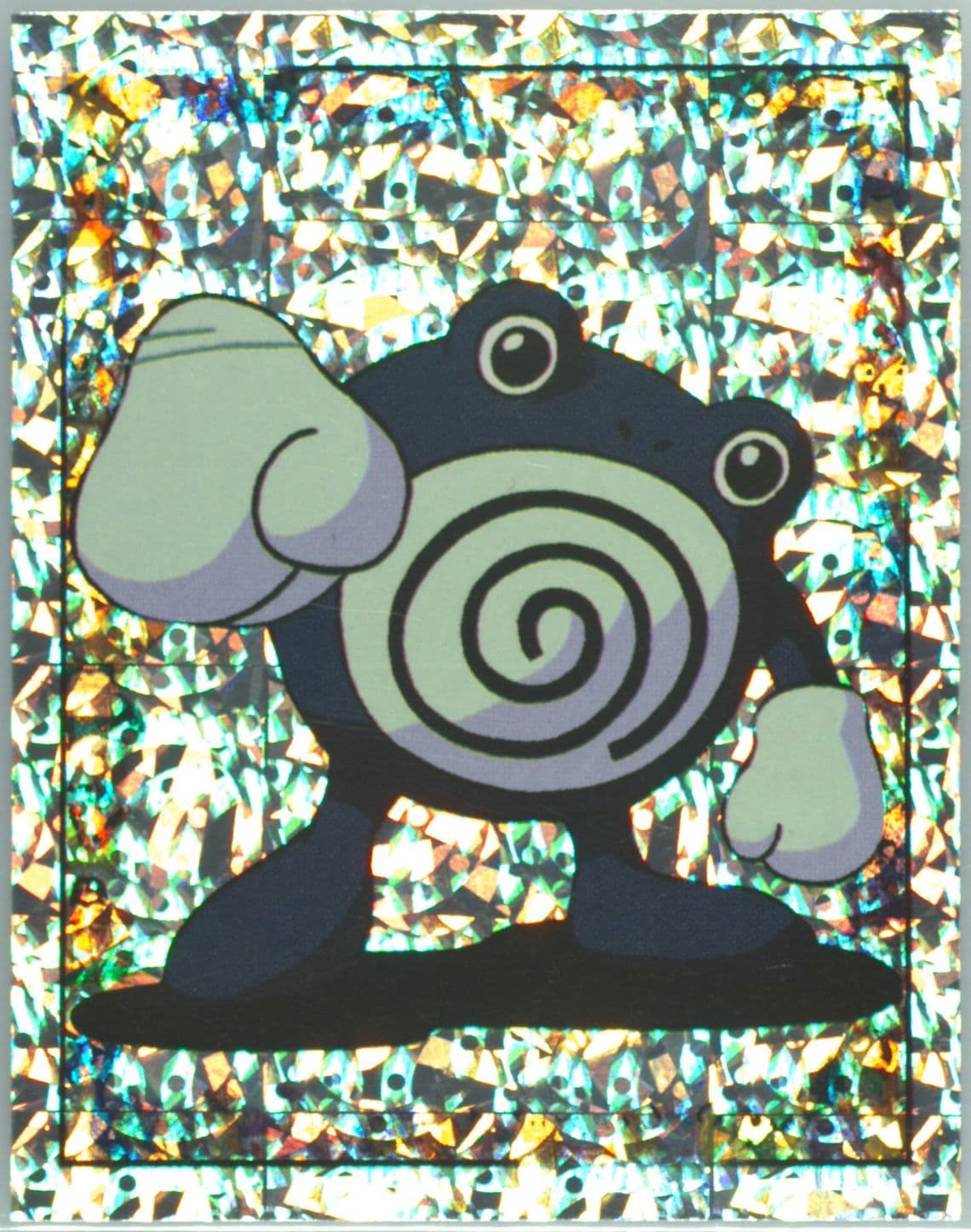 Poliwhirl-Prism Cracked Ice (S12) 1999 Merlin Pokemon