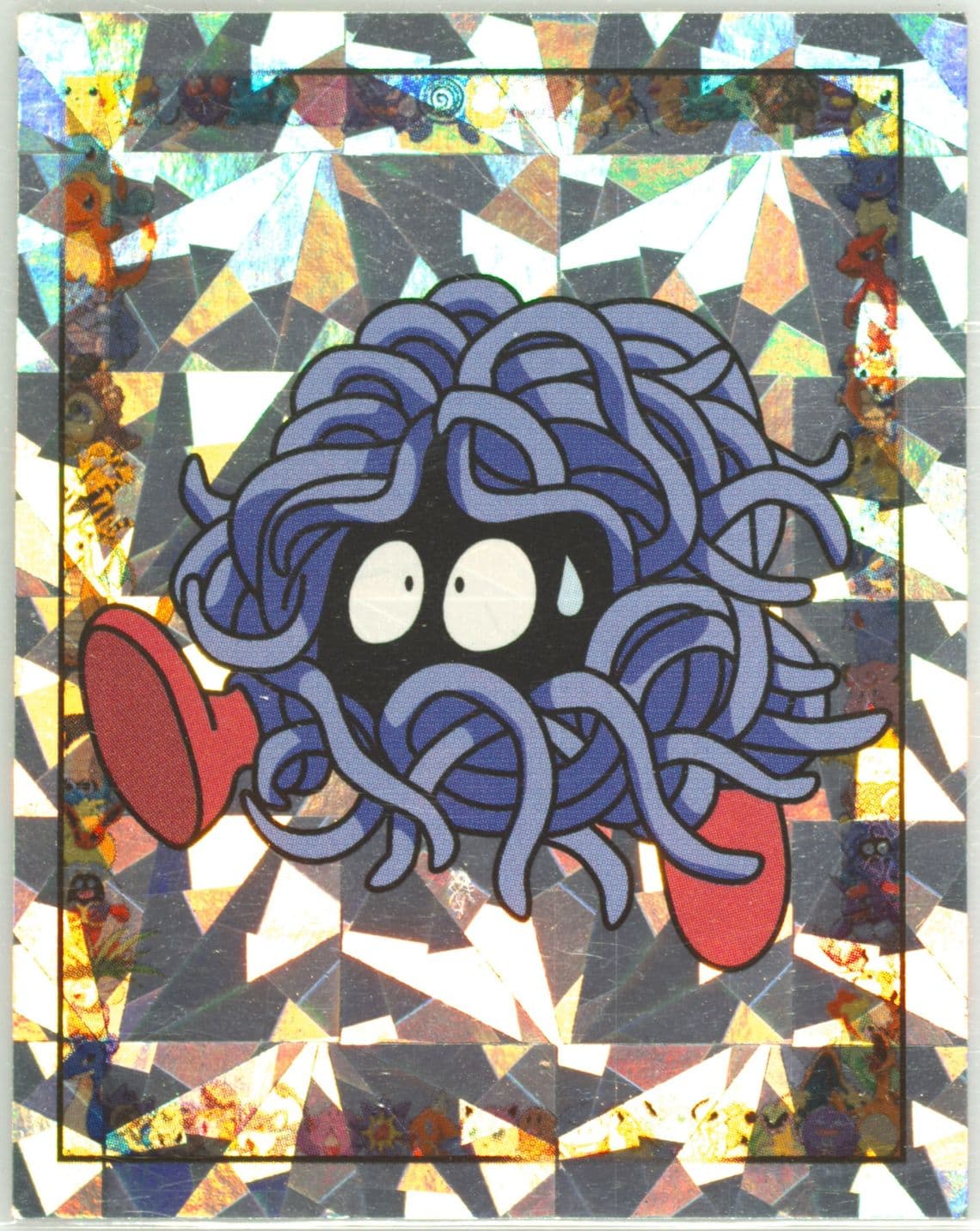 Tangela-Prism Cracked Ice (S18) 1999 Merlin Pokemon