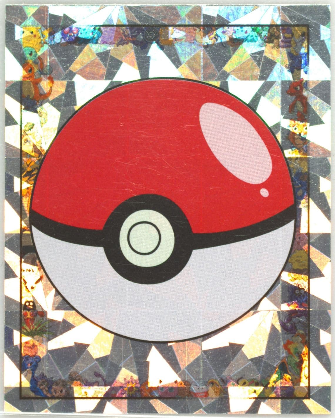 Pokeball-Prism Cracked Ice (S24) 1999 Merlin Pokemon