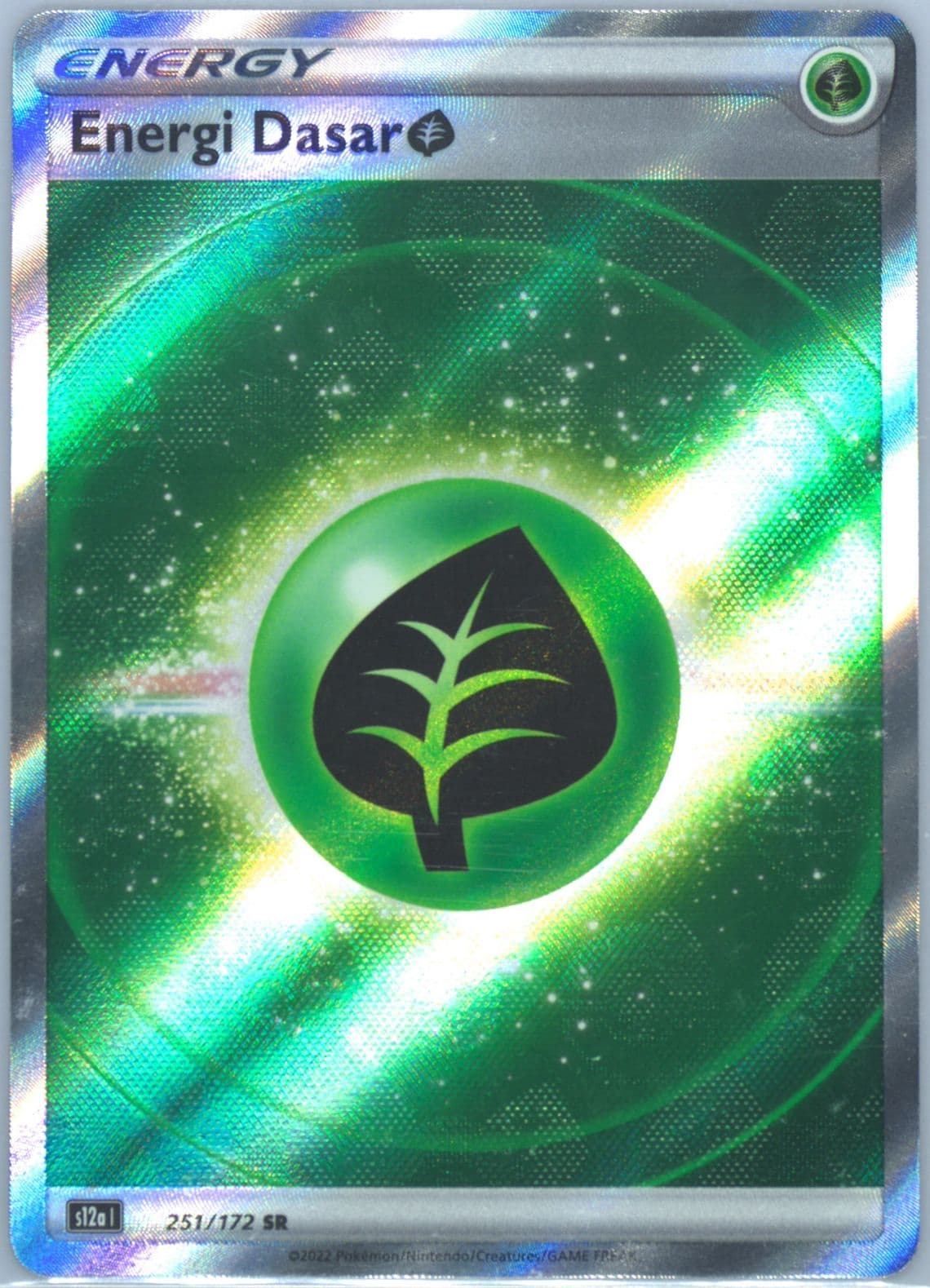 Grass Energy (251) 2022 Pokemon Indonesian Sword & Shield Vstar Universe