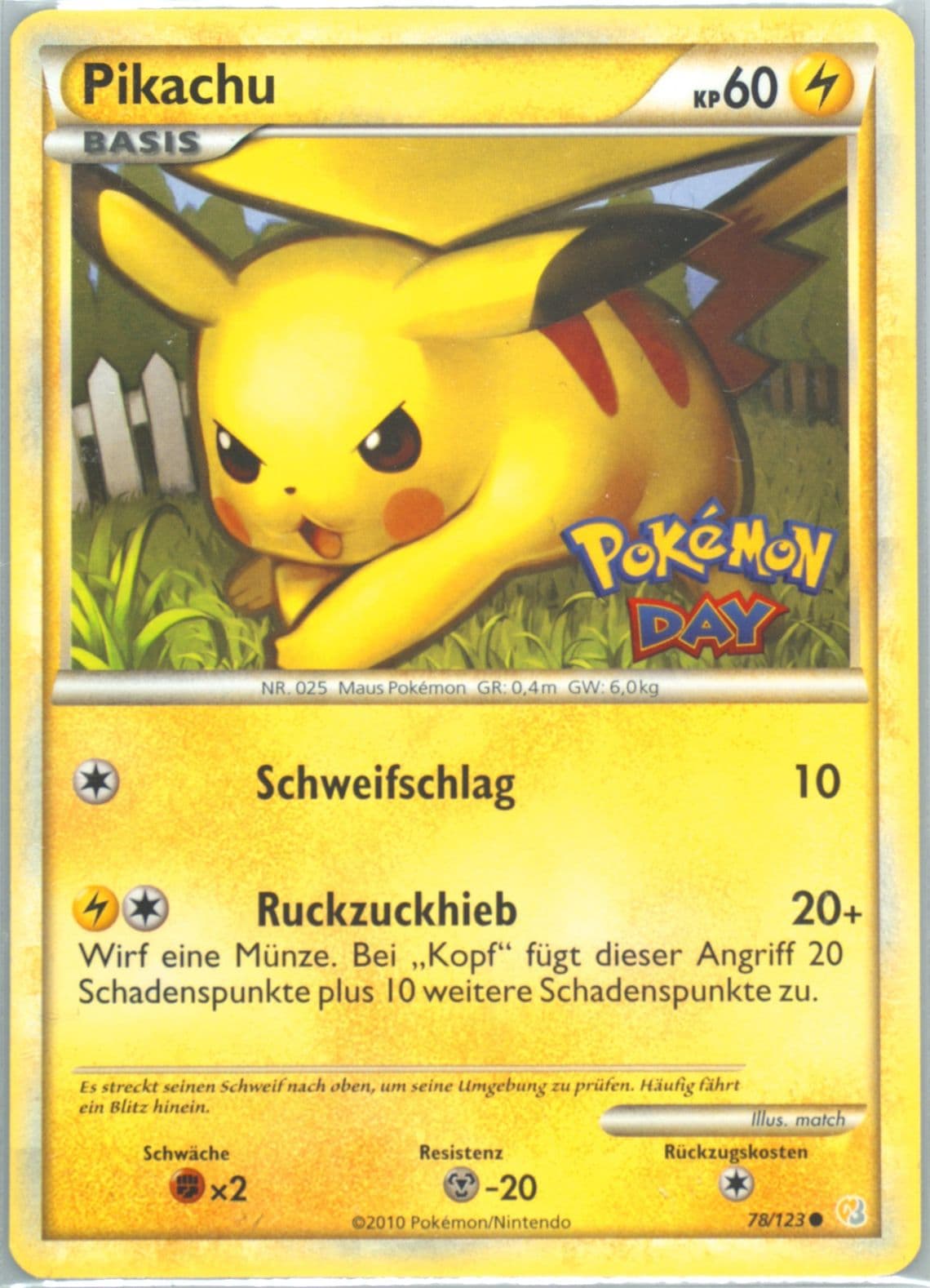 Pikachu Pokemon Day 2010-German (78) 2010 Pokemon Heartgold & Soulsilver