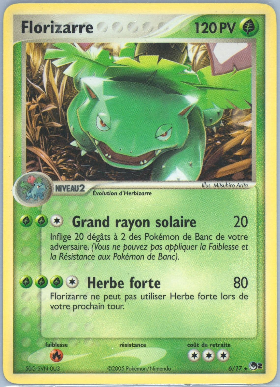 Florizarre French (6) 2005 Pokemon Pop Series 2