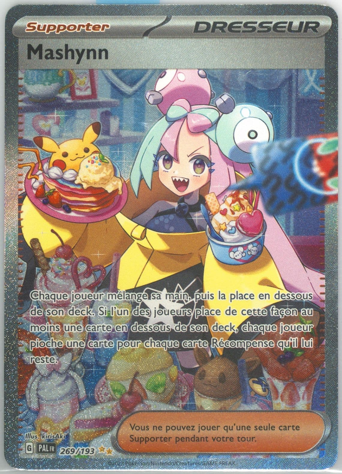 Iono Special Illustration Rare (269) 2023 Pokemon French Pal FR-Paldea Evolved