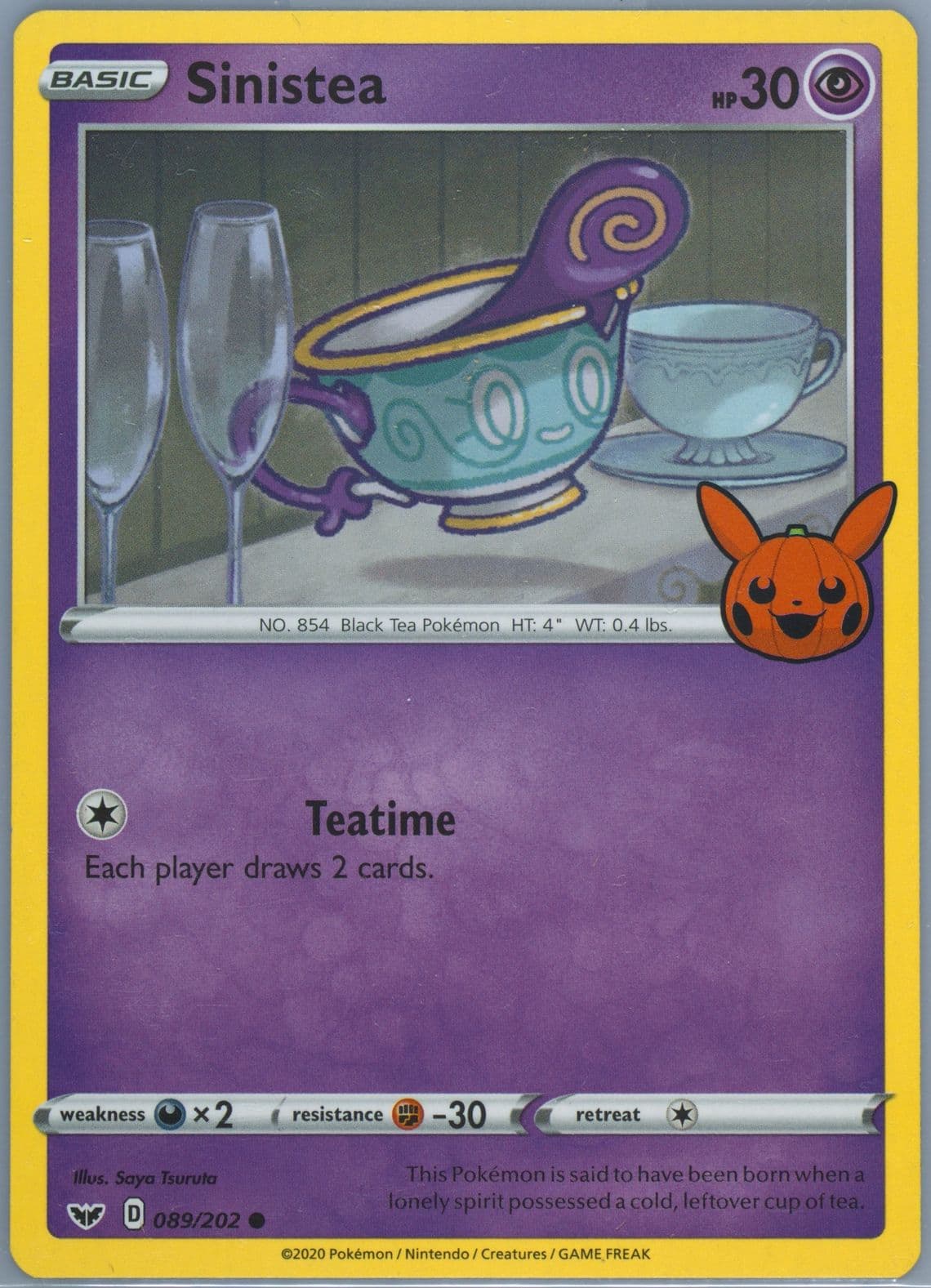 Sinistea (089) 2023 Pokemon Trick or Trade