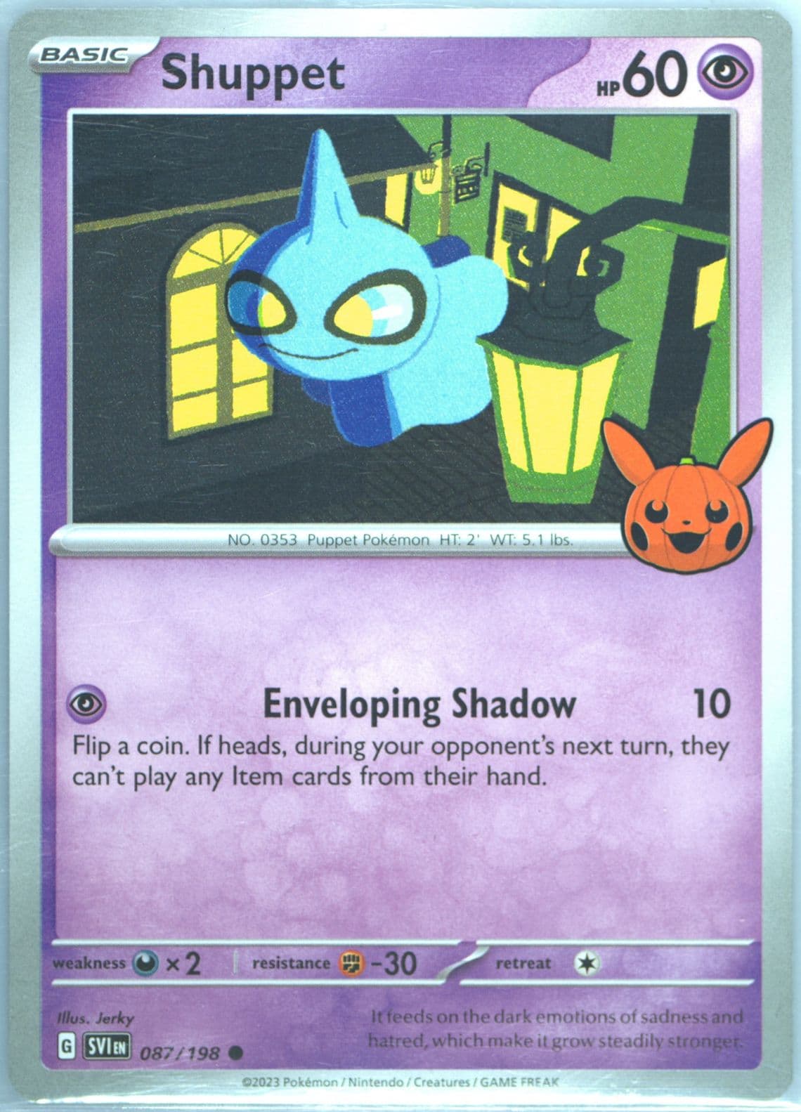 Shuppet (087) 2023 Pokemon Trick or Trade