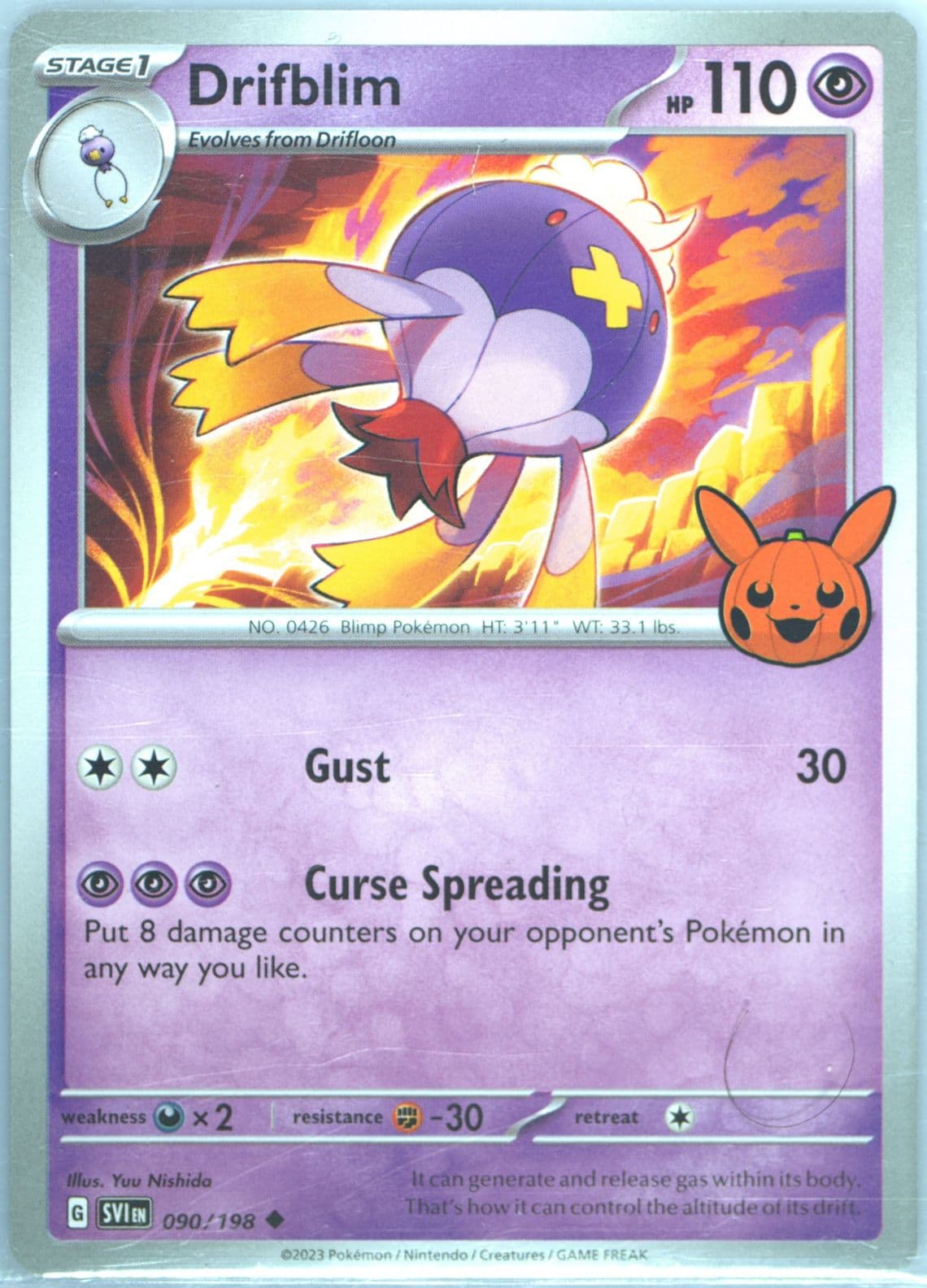 Drifblim (090) 2023 Pokemon Trick or Trade