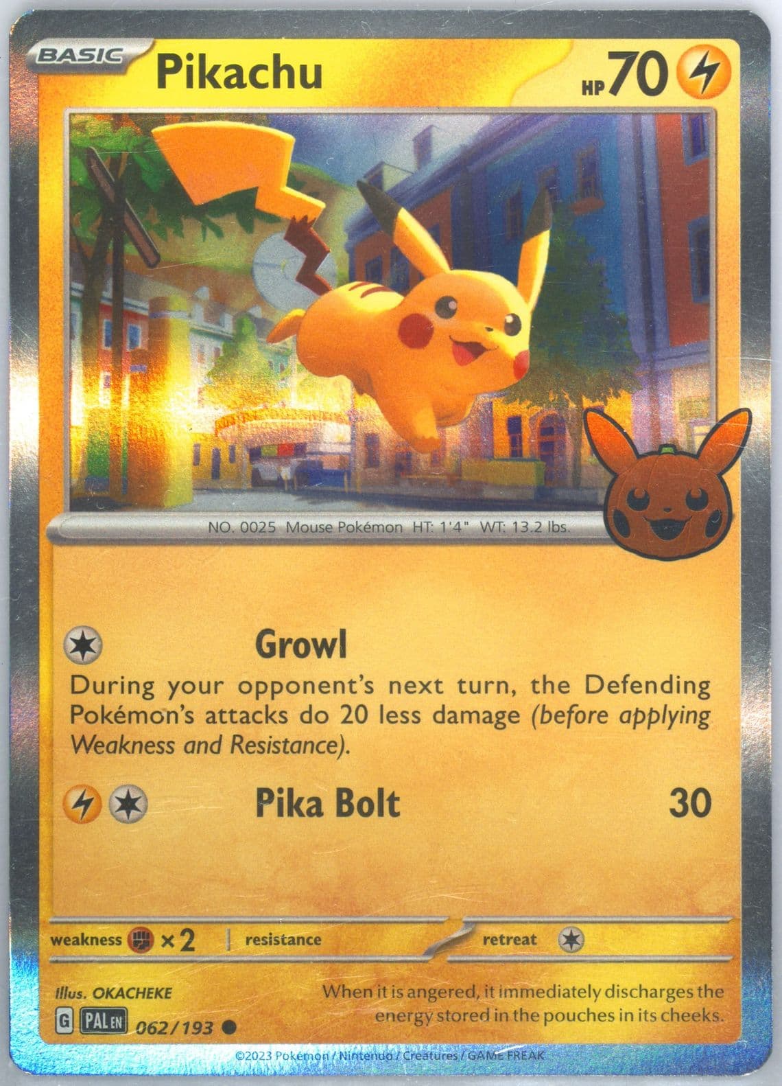 Pikachu (062) 2023 Pokemon Trick or Trade
