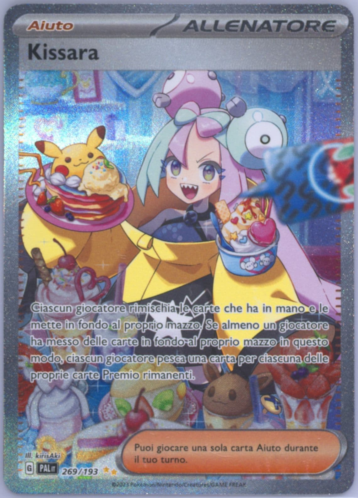 Iono Special Illustration Rare (269) 2023 Pokemon Italian Pal It-Paldea Evolved