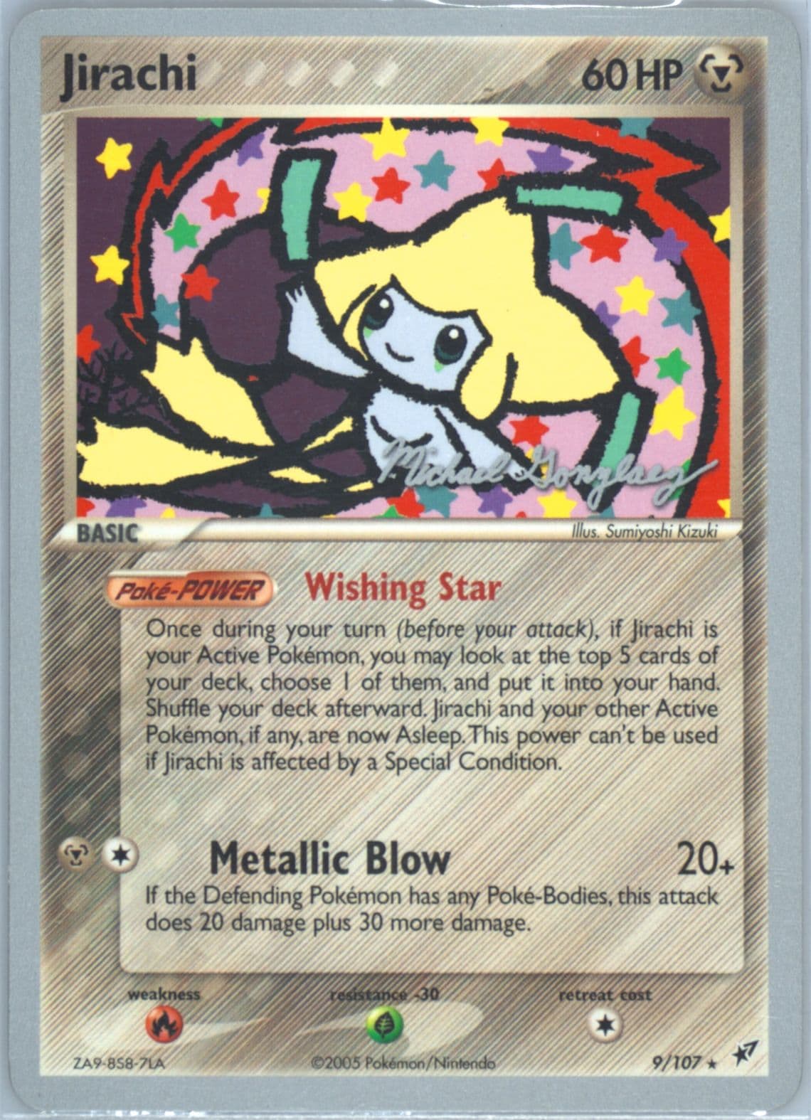 Jirachi King of the West (9) 2005 Pokemon World Championships Promo