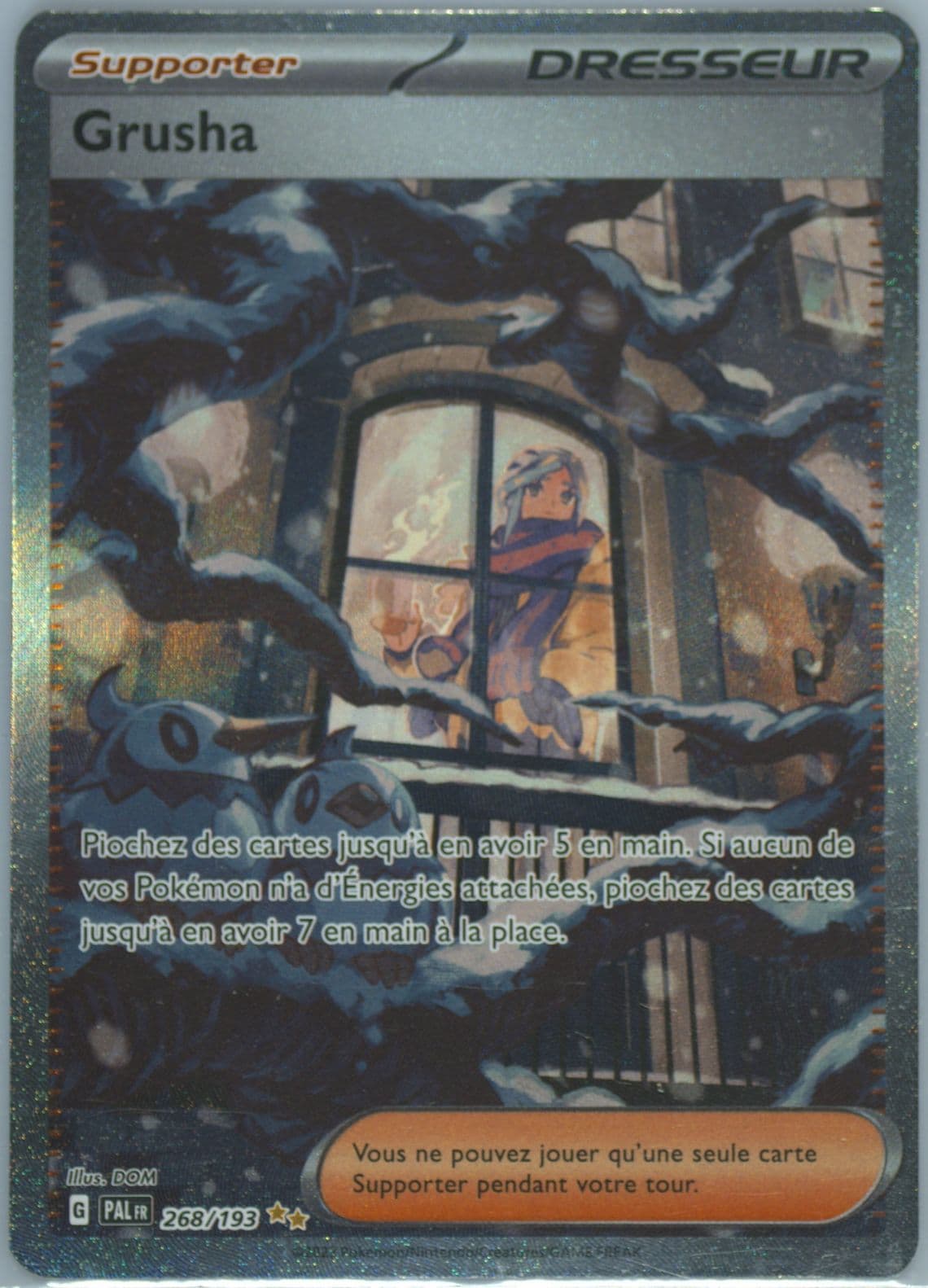 Grusha Special Illustration Rare (268) 2023 Pokemon French Pal FR-Paldea Evolved