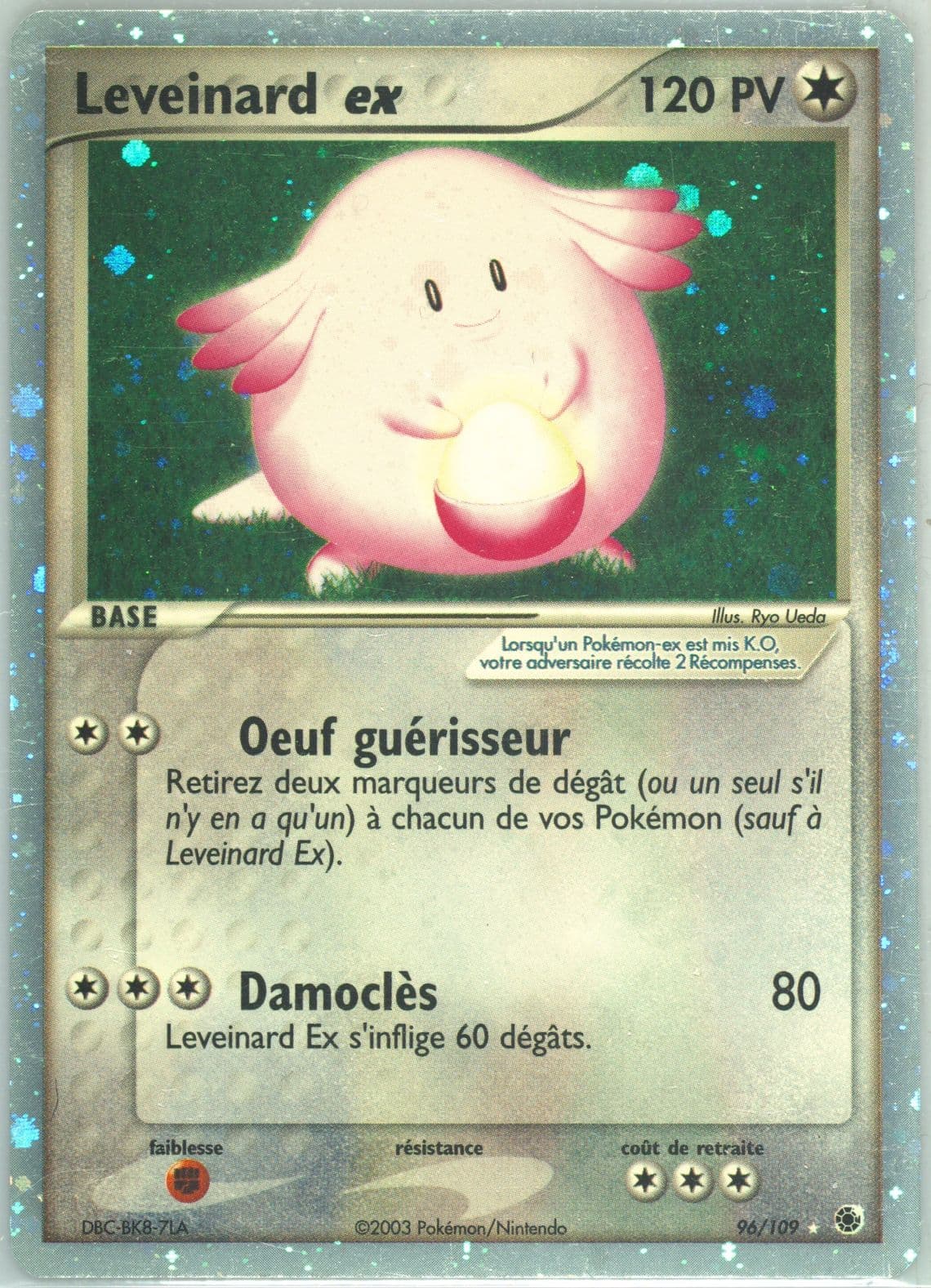 Leveinard EX-Holo French (96) 2003 Pokemon EX Ruby & Sapphire