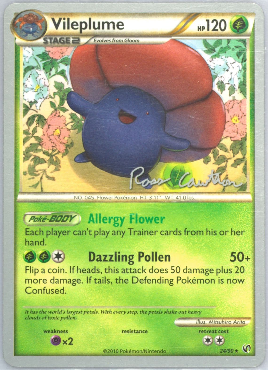 Vileplume The Truth (24) 2011 Pokemon World Championships Promo