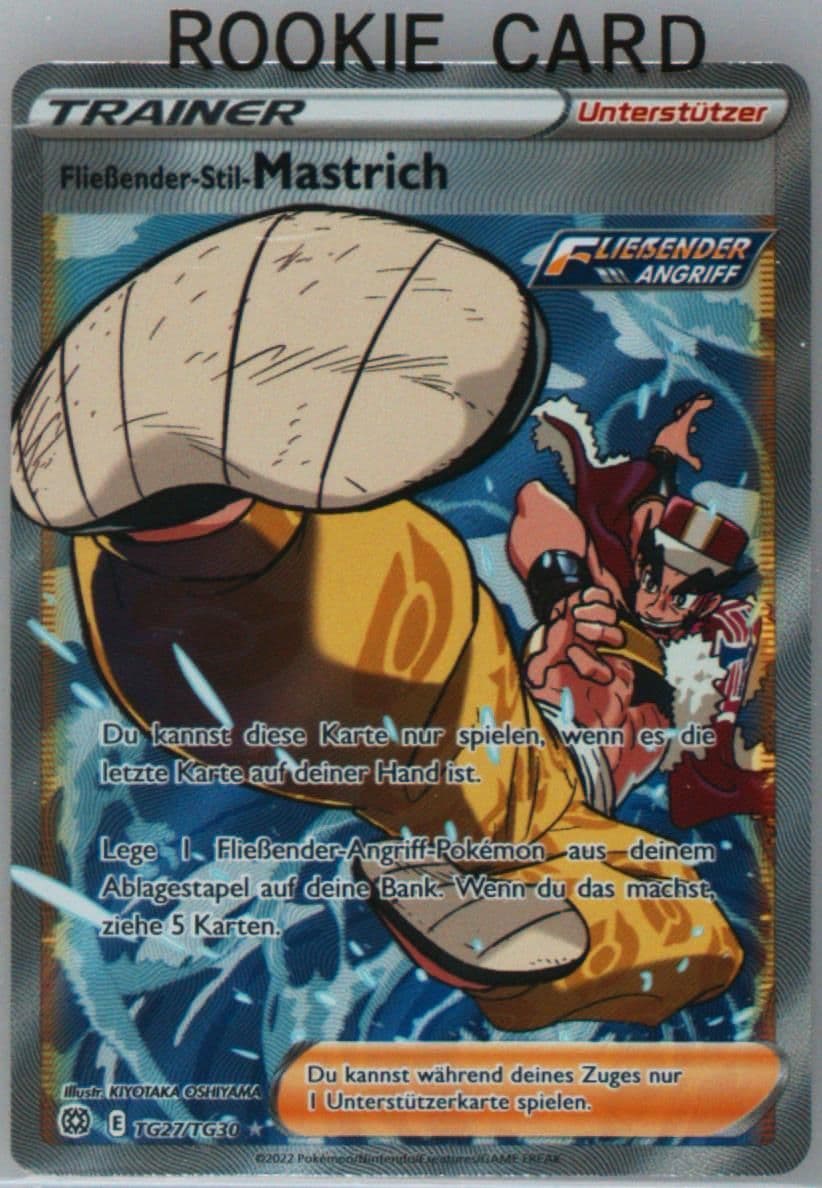 Full Art/Fliebender-Stil-Mastrich German (TG27) 2022 Pokemon Sword & Shield Brilliant Stars