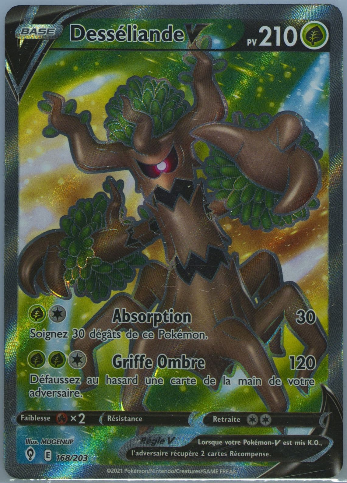 Desseliande V French (168) 2021 Pokemon Sword & Shield Evolving Skies