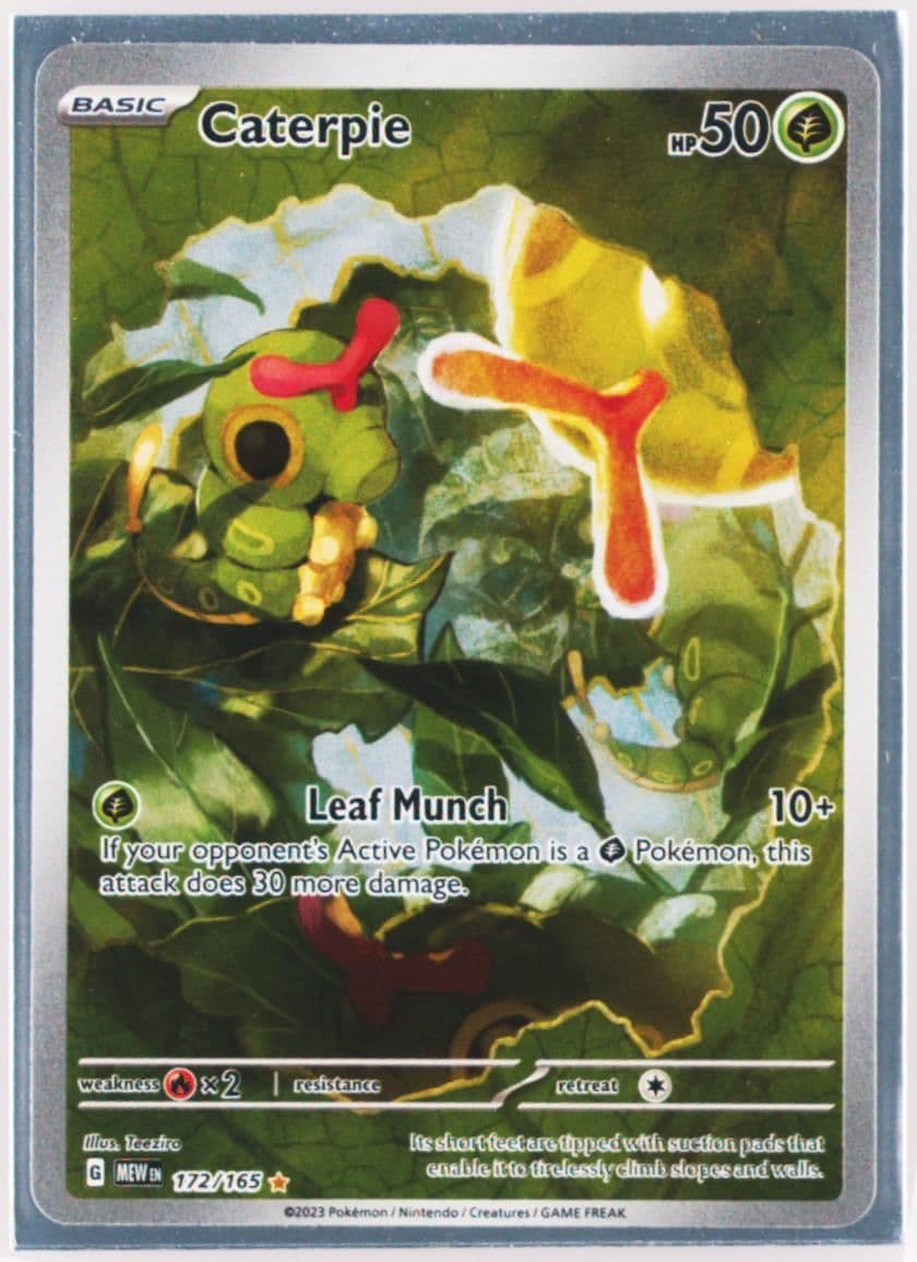 Caterpie (010) 2023 Pokemon Mew EN-151