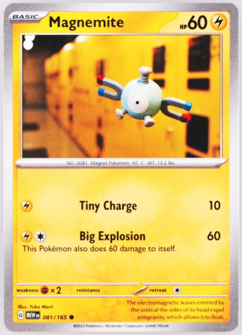 Magnemite (081) 2023 Pokemon Mew EN-151