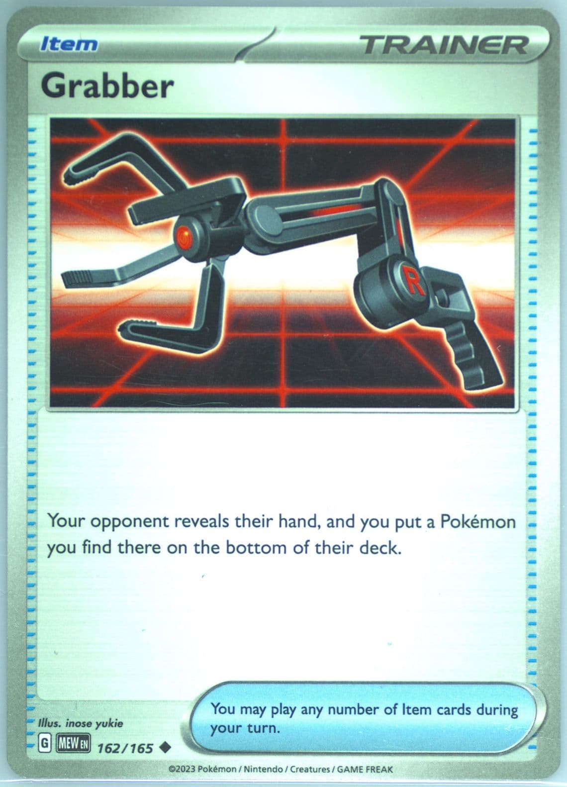 Grabber (162) 2023 Pokemon Mew EN-151