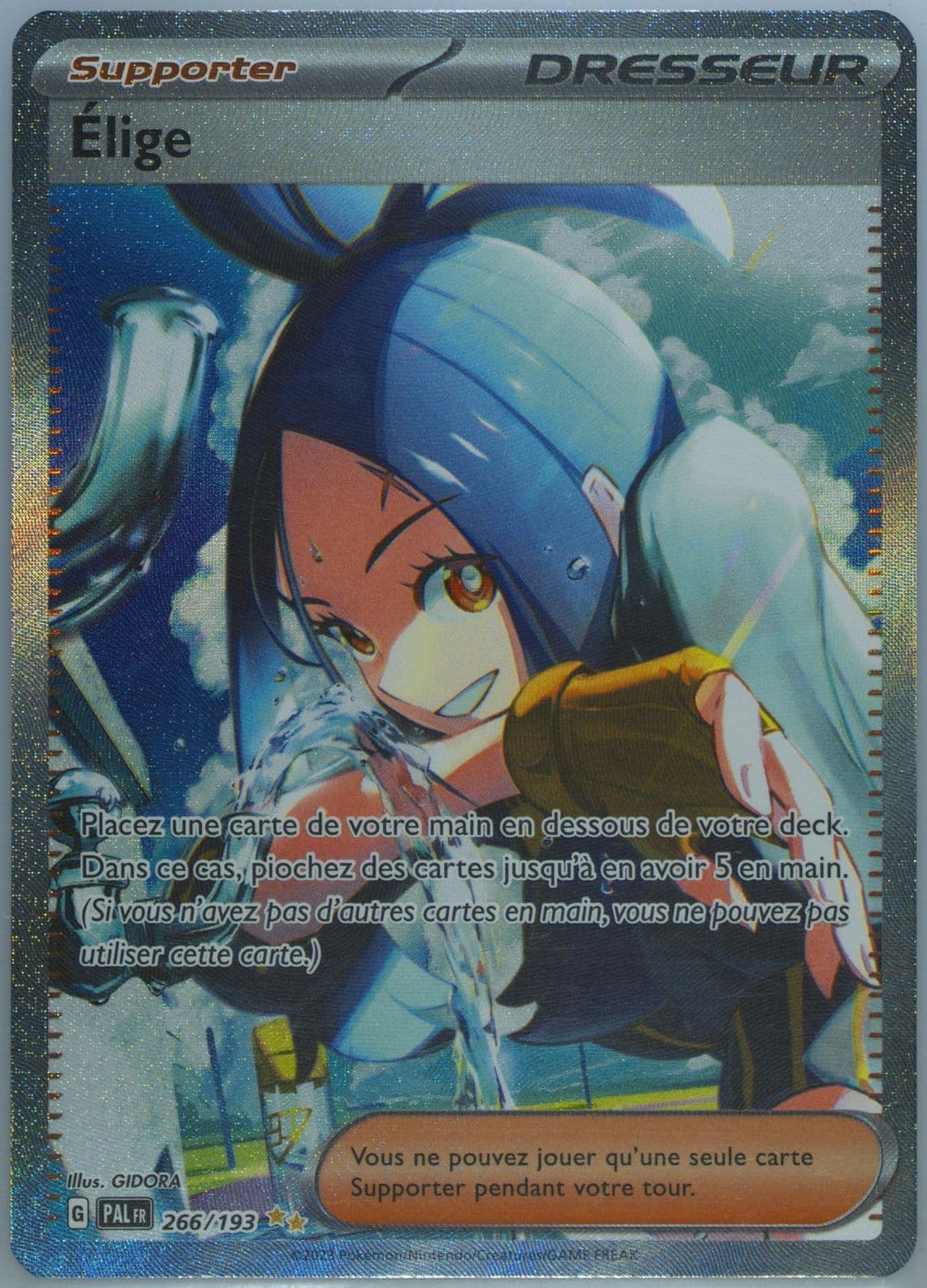 Dendra Special Illustration Rare (266) 2023 Pokemon French Pal FR-Paldea Evolved