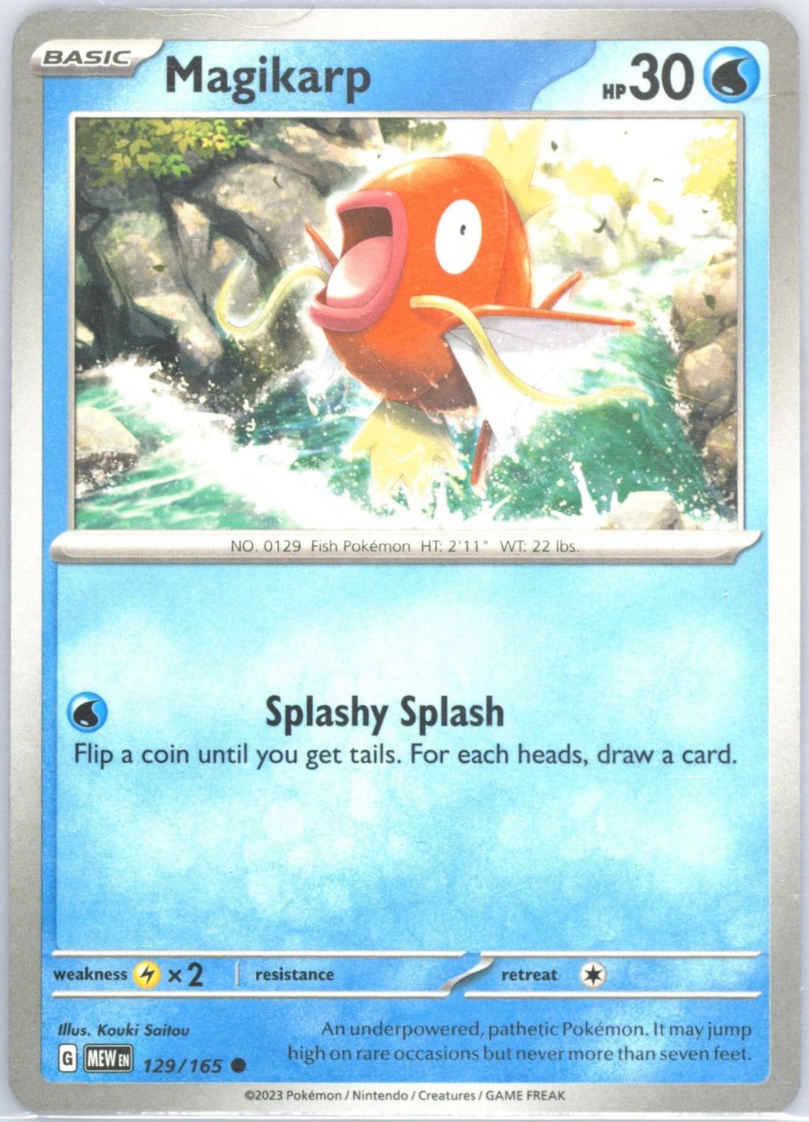 Magikarp (129) 2023 Pokemon Mew EN-151