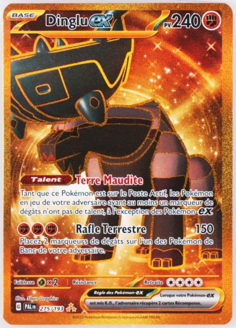 Ting-LU EX Hyper Rare (275) 2023 Pokemon French Pal FR-Paldea Evolved