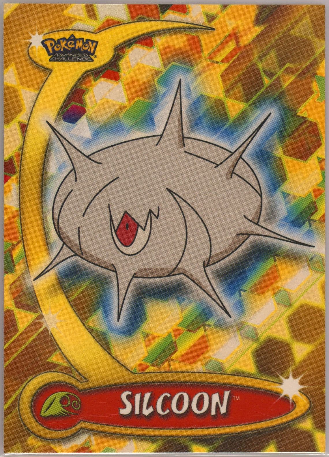 Silcoon (65) 2004 Topps Pokemon Advanced Challenge