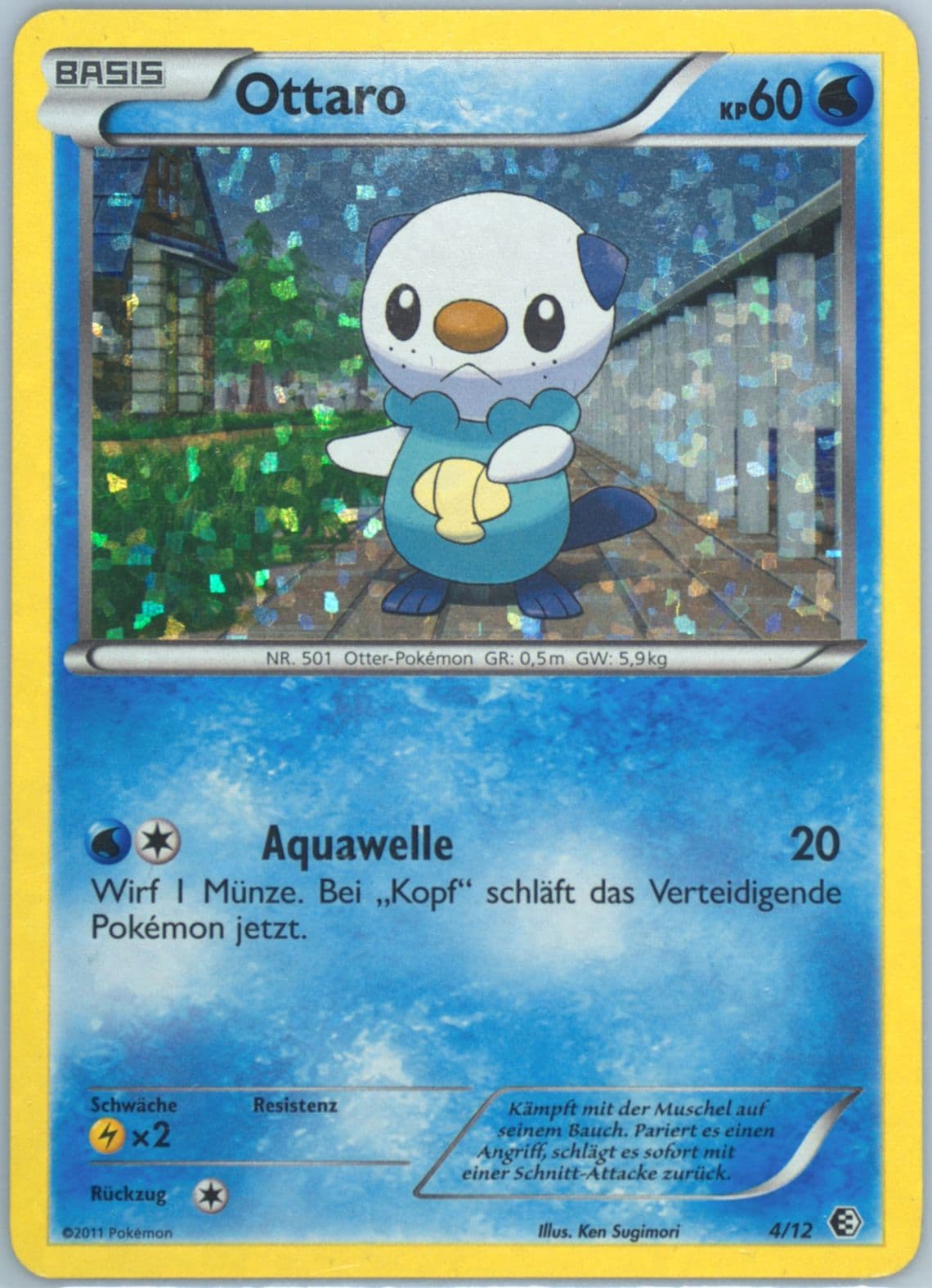 Ottaro-Holo (4) 2012 Pokemon German McDonalds Collection