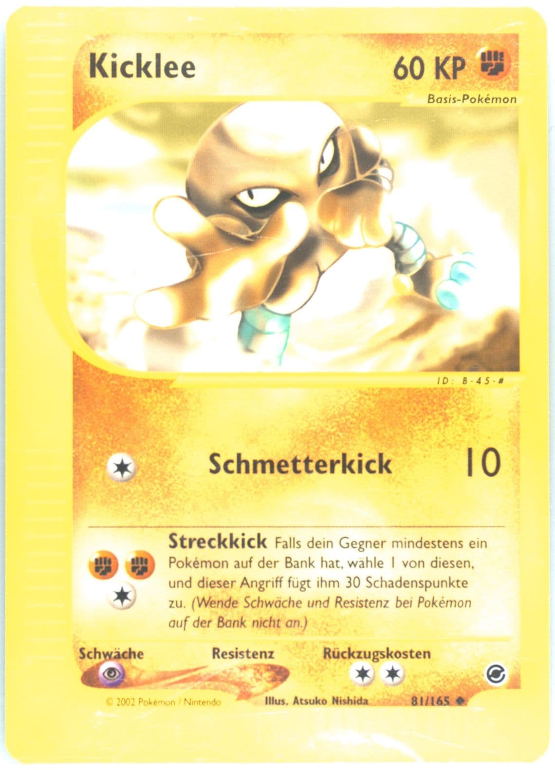 Kicklee German (81) 2002 Pokemon Expedition
