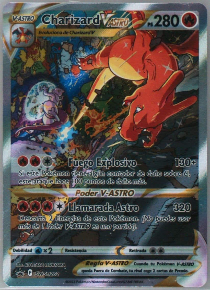 Full Art/Charizard Vastro Sword & Shield Ultra-Premium Collection-Charizard-Spanish (262) 2022 Pokemon Swsh Black Star Promo