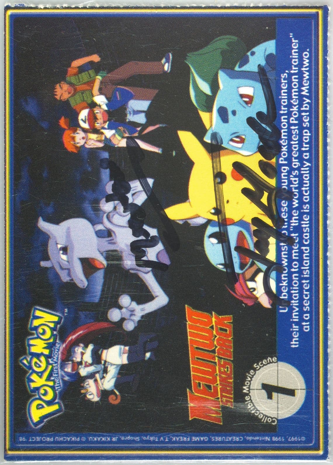 Butterfree Perforated (12) 1999 Pokemon Burger King