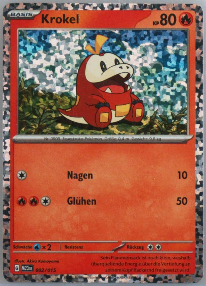 Fuecoco (002) 2023 Pokemon M23 de-Mcdonald's Collection