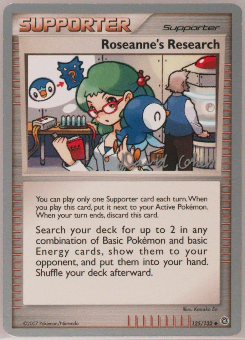 Roseanne's Research Stallgon (125) 2009 Pokemon World Championships Promo