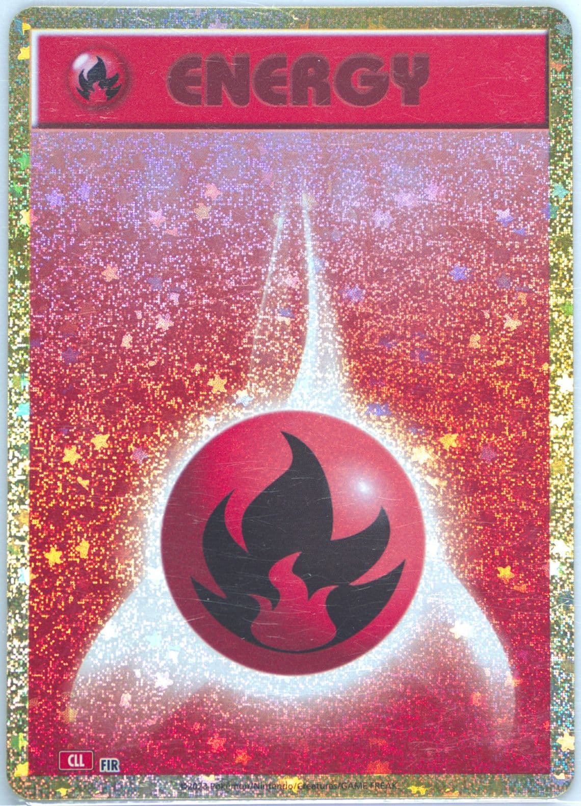 Fire Energy (FIR) 2023 Pokemon Japanese Cll-Trading Card Game Classic Charizard & HO-Oh EX Deck