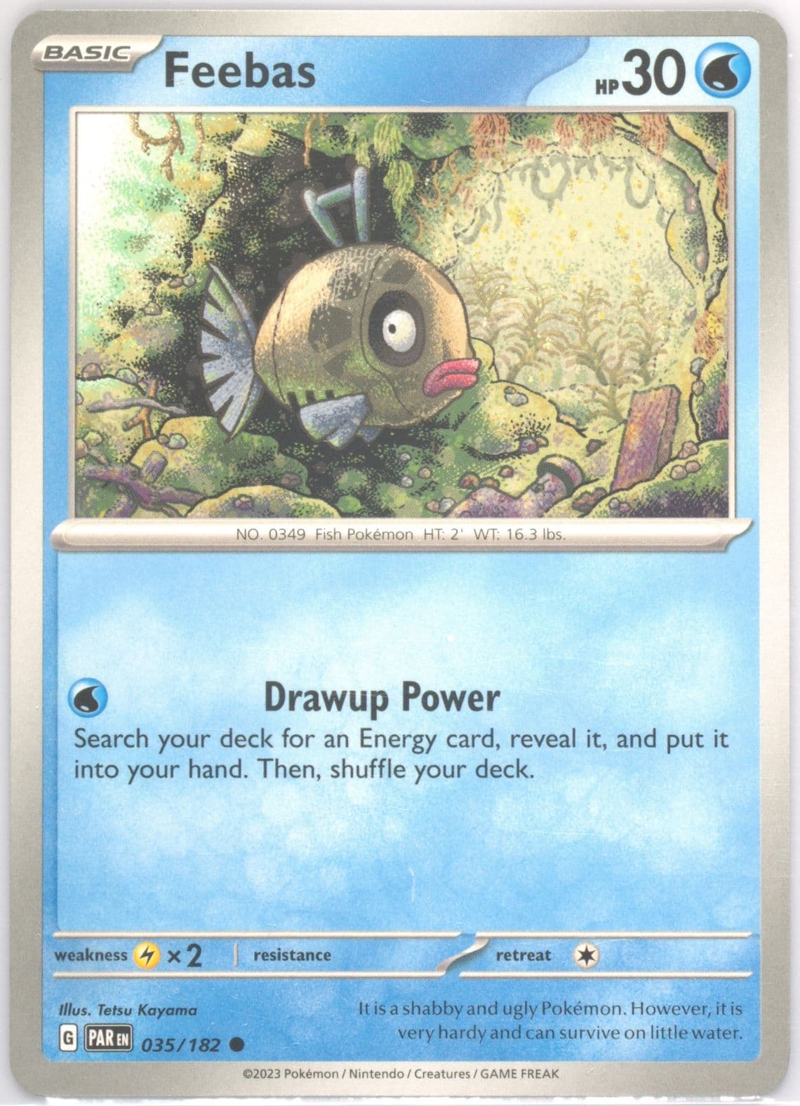 Feebas (035) 2023 Pokemon Par EN-Paradox Rift