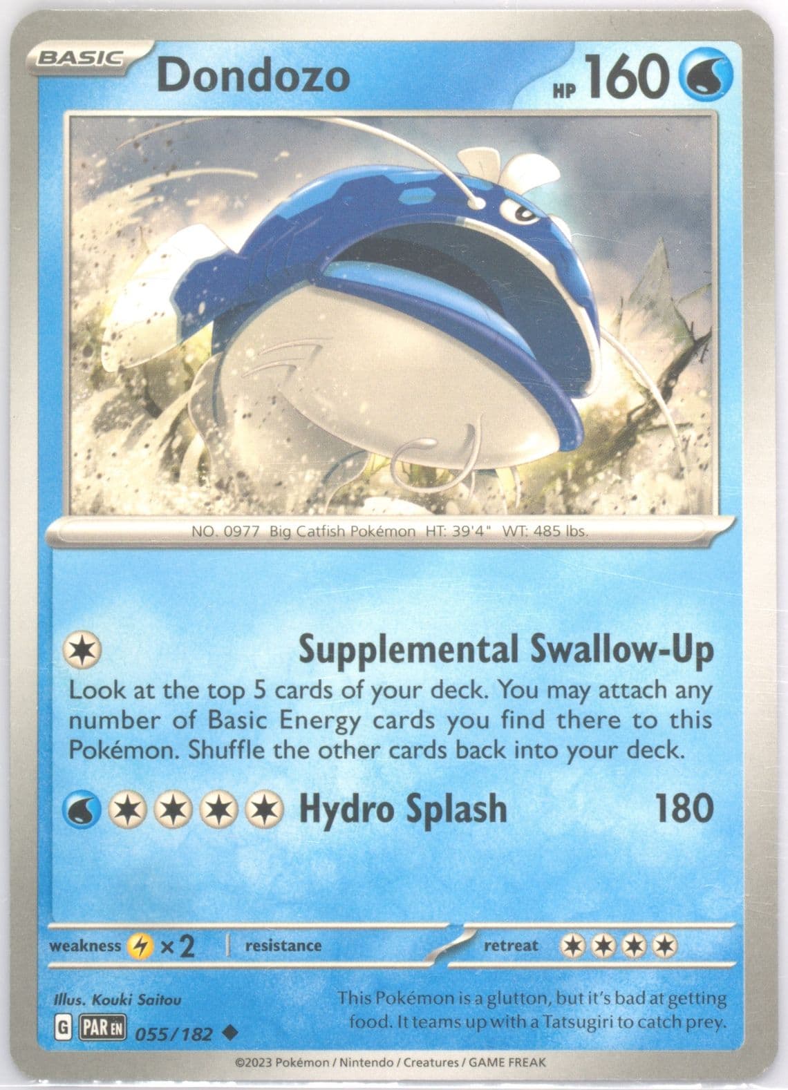 Dondozo (055) 2023 Pokemon Par EN-Paradox Rift