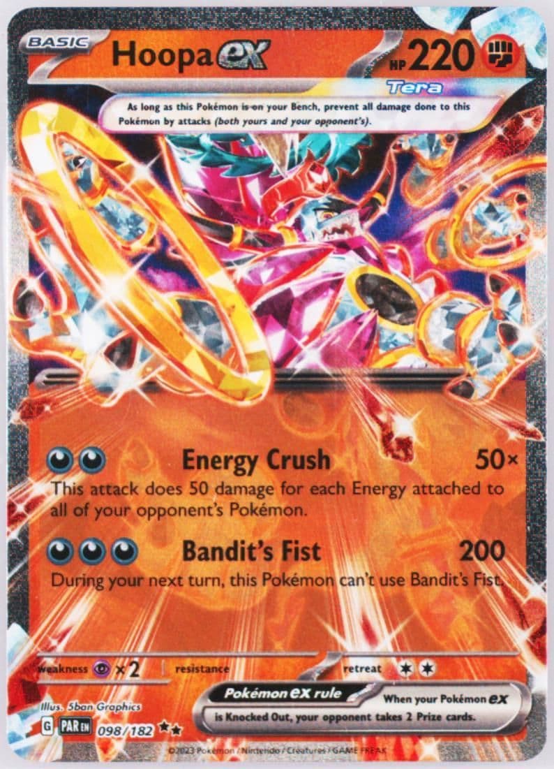 Hoopa EX (098) 2023 Pokemon Par EN-Paradox Rift