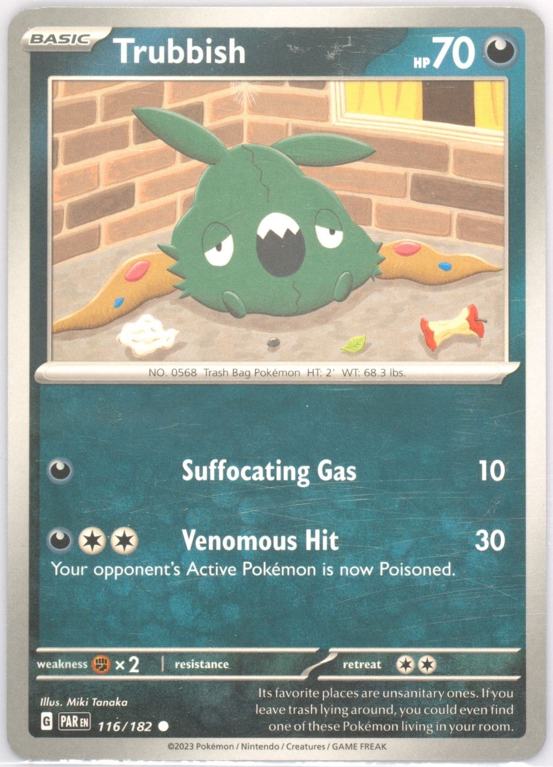 Trubbish (116) 2023 Pokemon Par EN-Paradox Rift
