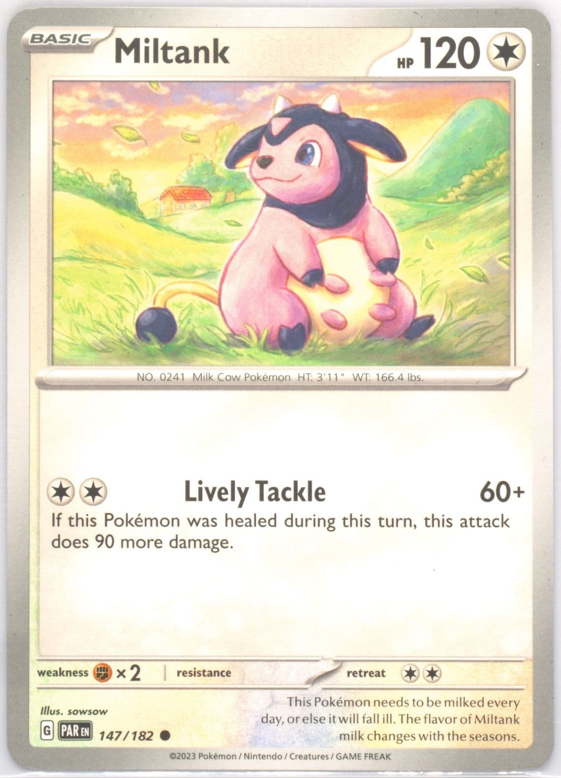 Miltank (147) 2023 Pokemon Par EN-Paradox Rift