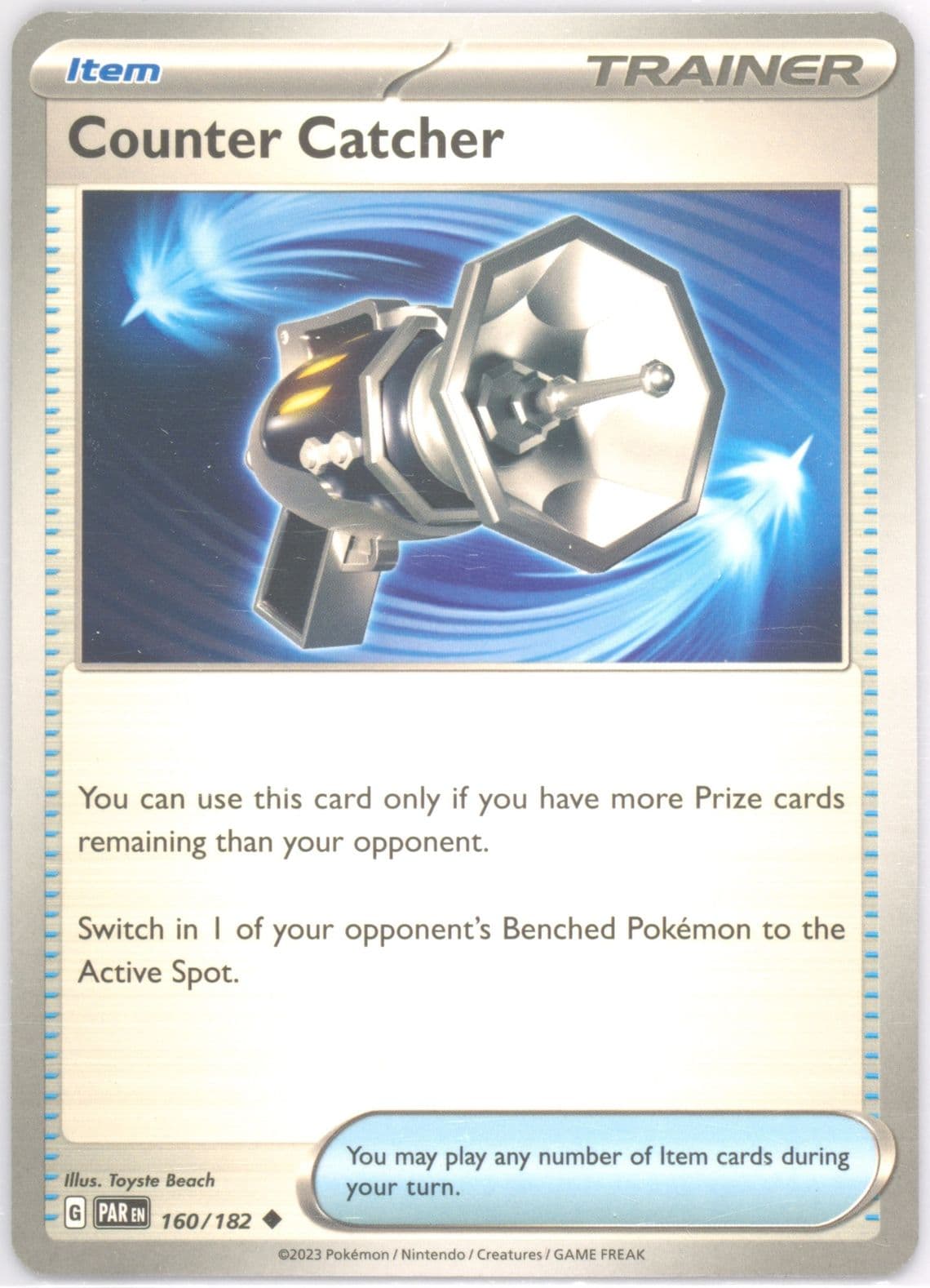 Counter Catcher (160) 2023 Pokemon Par EN-Paradox Rift