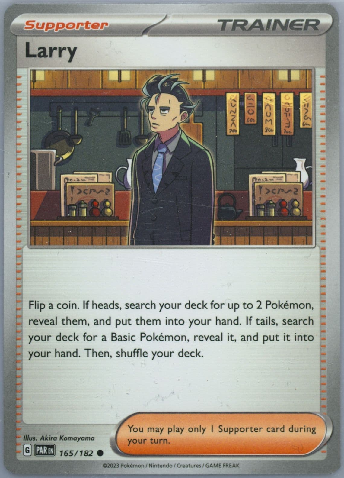 Larry (165) 2023 Pokemon Par EN-Paradox Rift