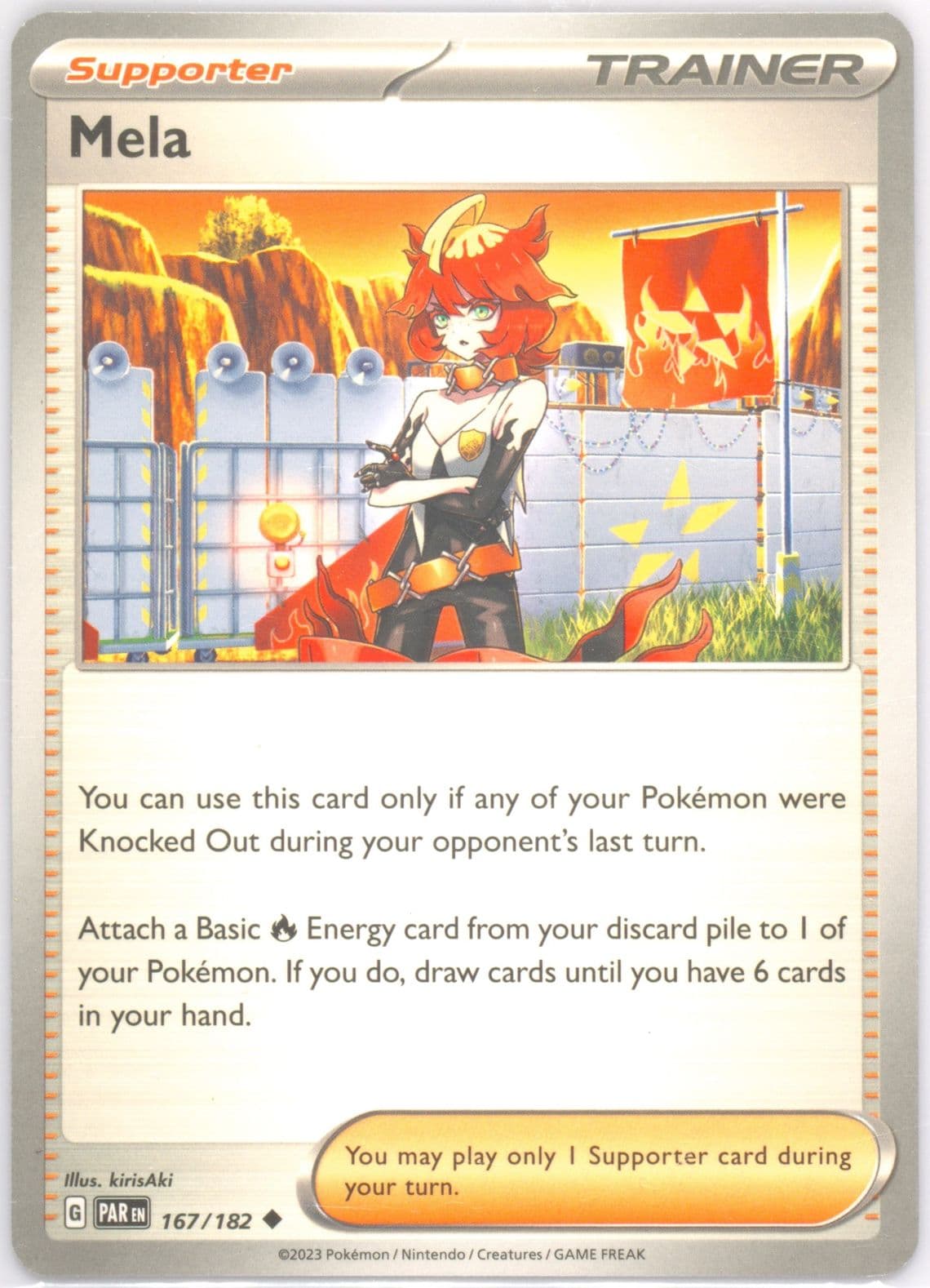 Mela (167) 2023 Pokemon Par EN-Paradox Rift