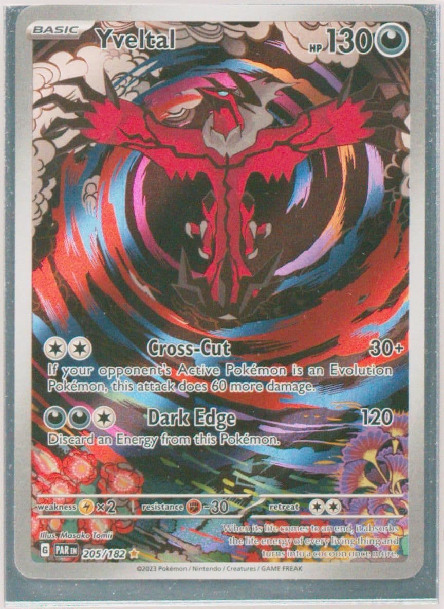 Yveltal Illustration Rare (205) 2023 Pokemon Par EN-Paradox Rift