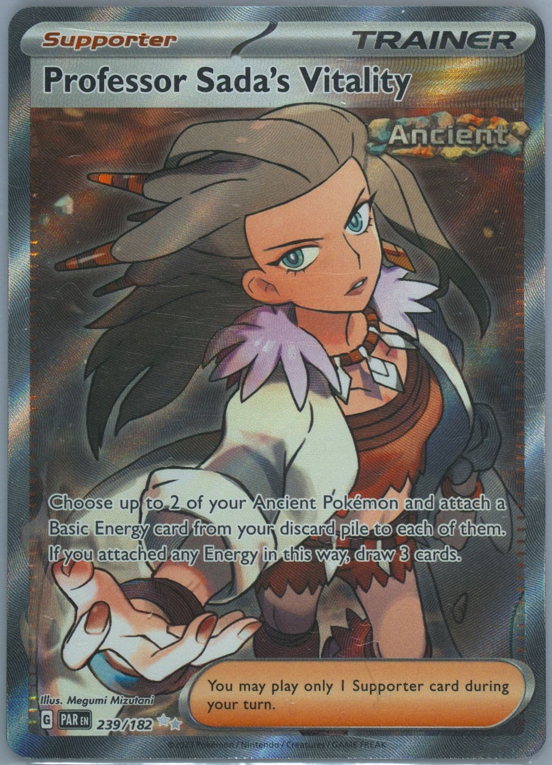 Professor Sada's Vitality Ultra Rare (239) 2023 Pokemon Par EN-Paradox Rift
