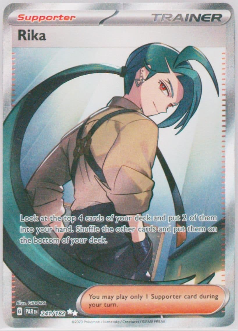 Rika Ultra Rare (241) 2023 Pokemon Par EN-Paradox Rift